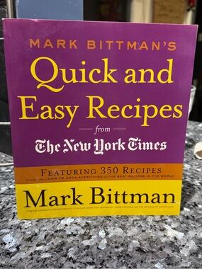📚Award Winning, New York Times, Mark Bittman's Quick and Easy Recipes Book📚